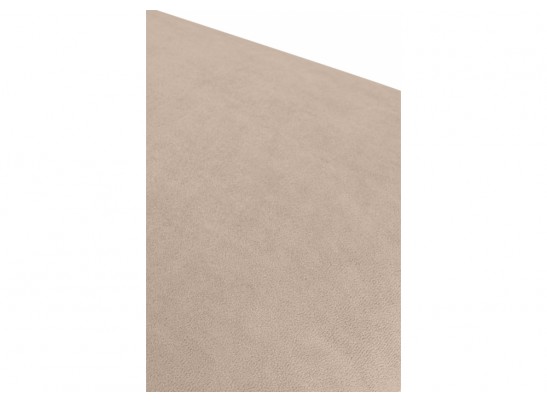 Деревянный стул Фрезино с проножкой бежевый велюр / белый