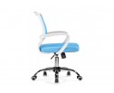Компьютерное кресло Ergoplus blue / white