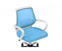 Компьютерное кресло Ergoplus blue / white
