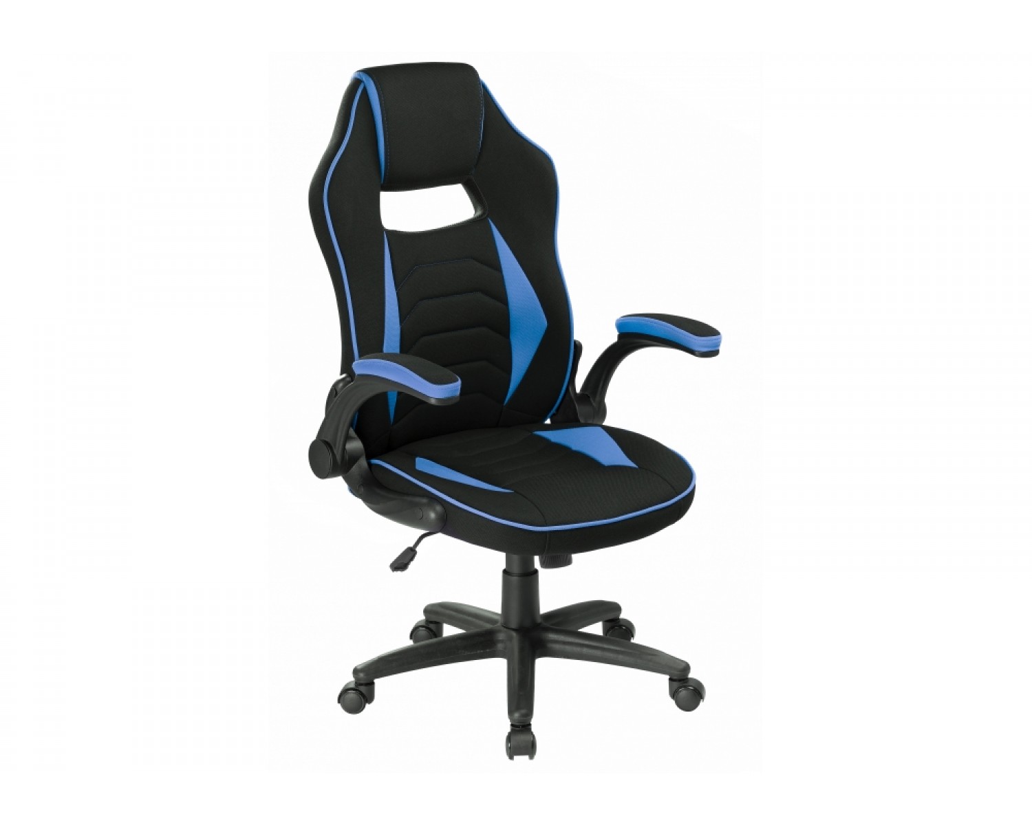 Компьютерное кресло Plast 1 light blue / black
