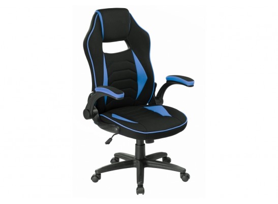 Компьютерное кресло Plast 1 light blue / black
