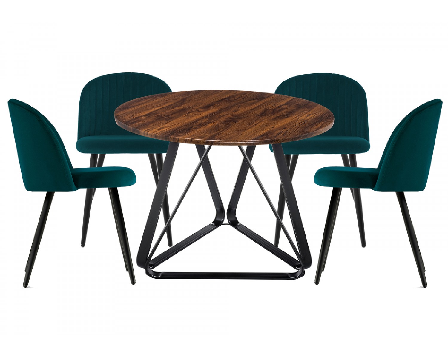 Обеденная группа Енлиан green / brown / black