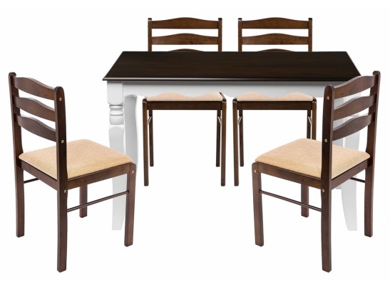 Обеденная группа Хамад dirty oak / white / oak
