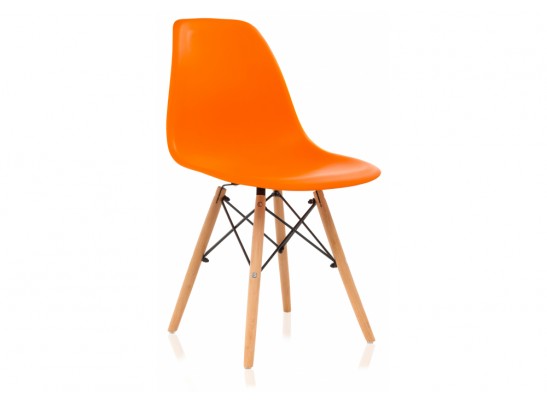 Стул Eames PC-015 оранжевый