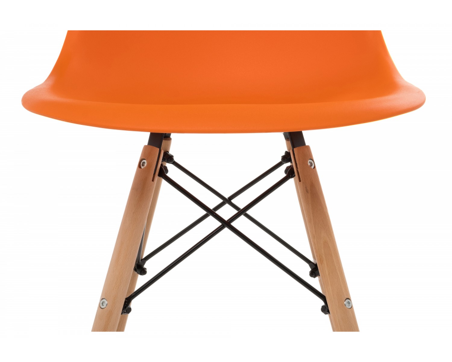 Стул Eames PC-015 оранжевый