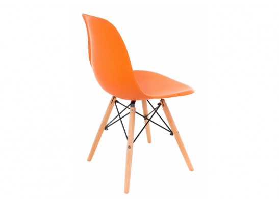 Стул Eames PC-015 оранжевый