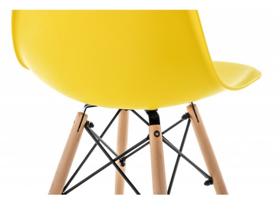 Стул Eames PC-015 yellow
