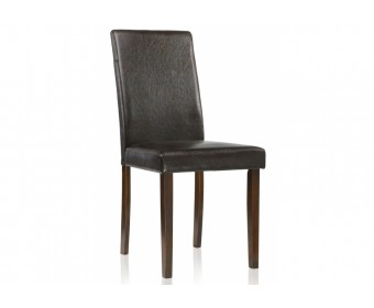 Стул Gross dirty oak / dark brown