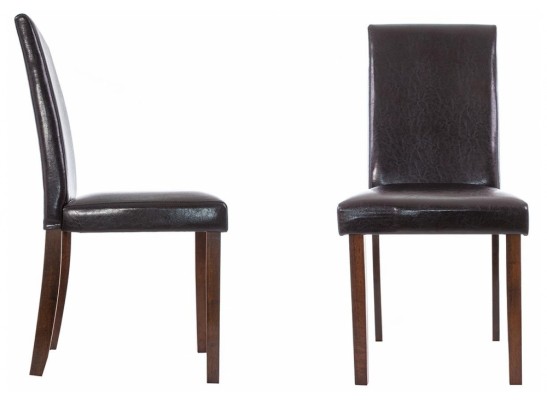 Стул Gross dirty oak / dark brown