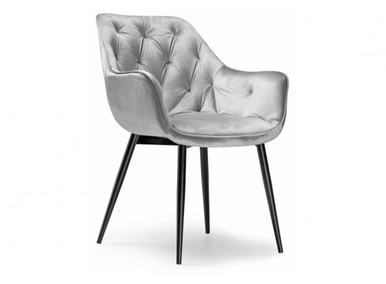 Стул на металлокаркасе Remo light gray