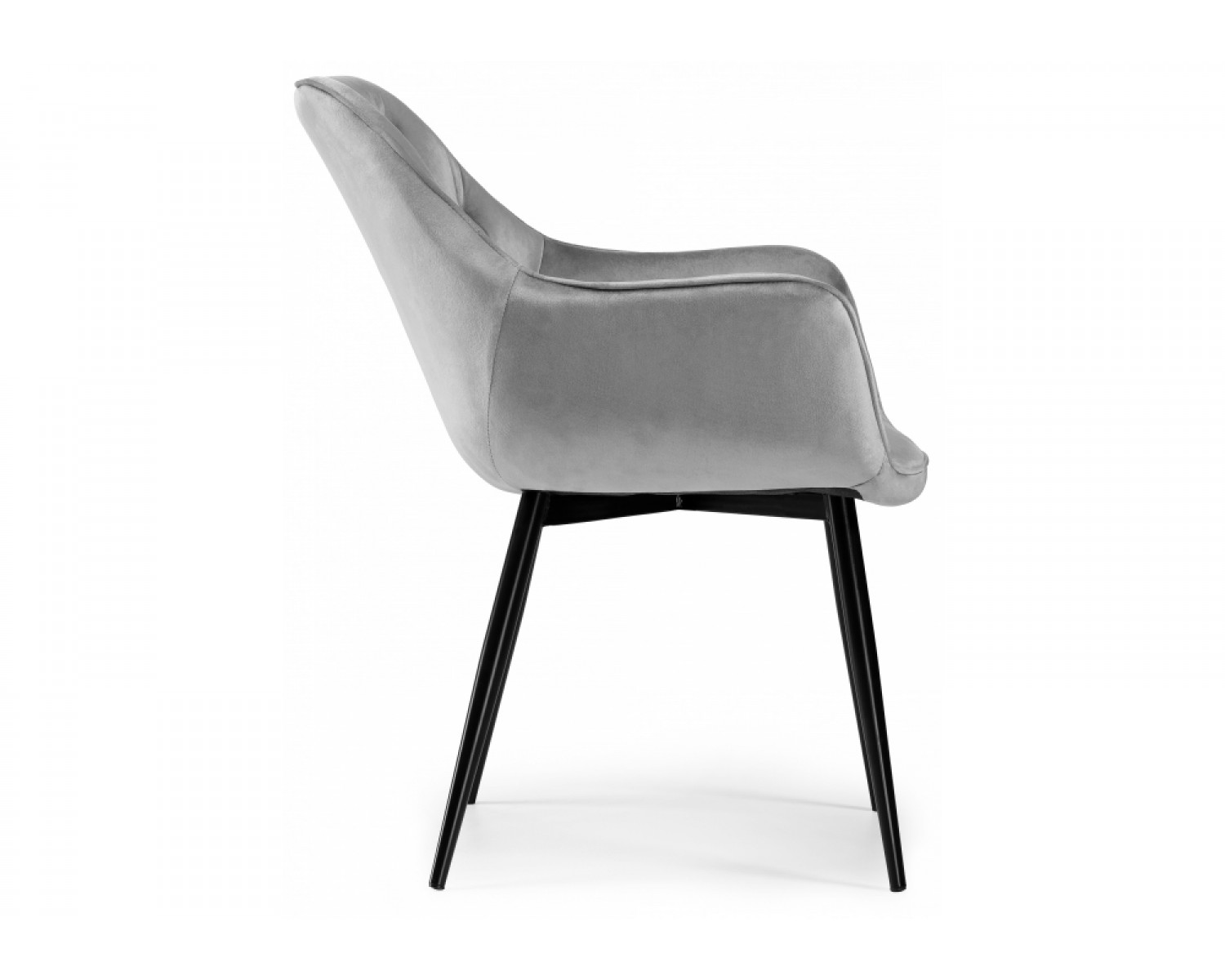 Стул на металлокаркасе Remo light gray