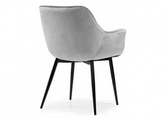 Стул на металлокаркасе Remo light gray