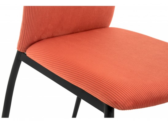 Стул Tod red / black