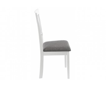 Стул Shem white / light grey