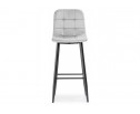 Барный стул Chio light gray / black
