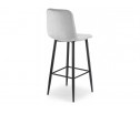 Барный стул Chio light gray / black