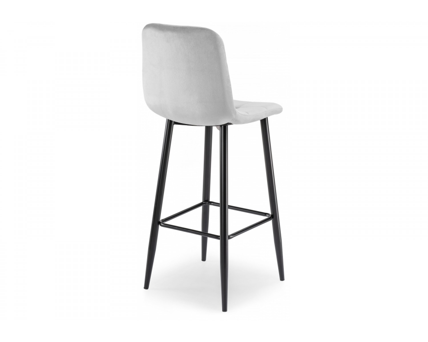 Барный стул Chio light gray / black