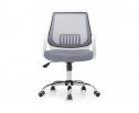 Компьютерное кресло Ergoplus light gray / white