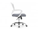 Компьютерное кресло Ergoplus light gray / white
