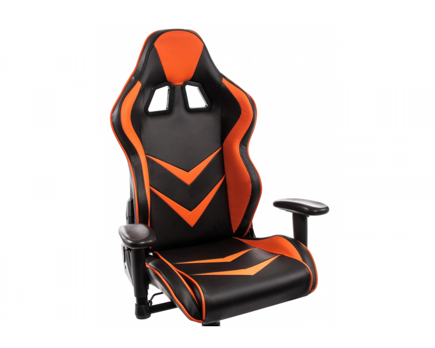 Компьютерное кресло Racer черное / оранжевое