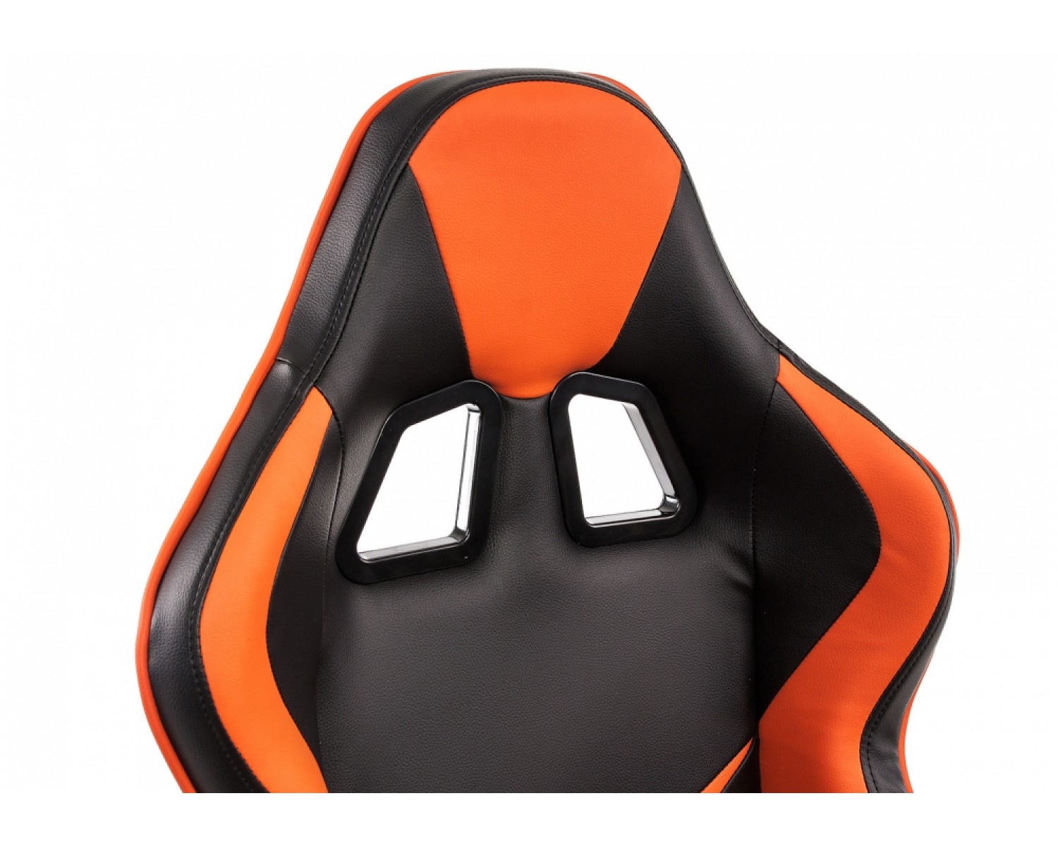 Компьютерное кресло Racer черное / оранжевое