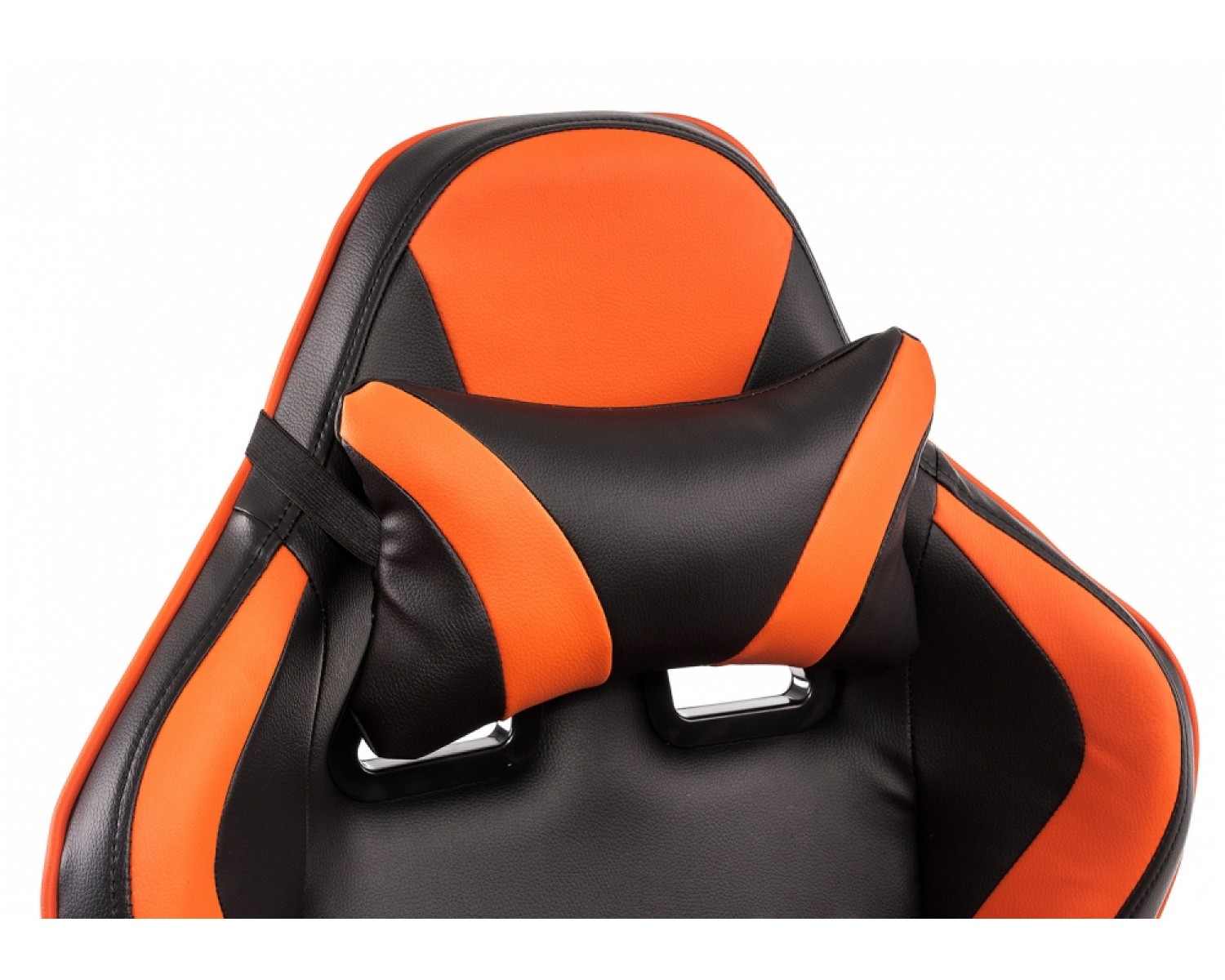 Компьютерное кресло Racer черное / оранжевое