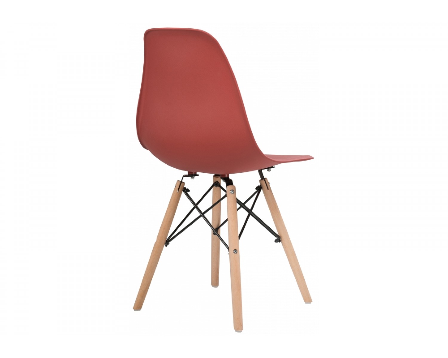 Пластиковый стул Eames PC-015 bordeaux