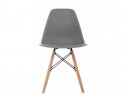 Пластиковый стул Eames PC-015 серый
