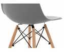 Пластиковый стул Eames PC-015 серый