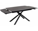 Стол Rivoli matt black marble sintered stone / black