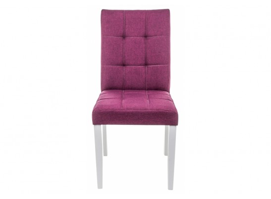 Стул Madina white / fabric purple