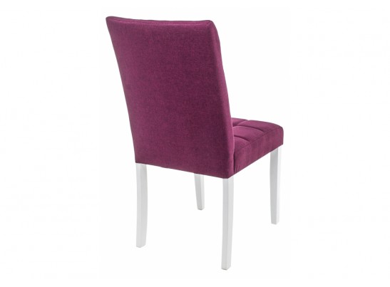 Стул Madina white / fabric purple