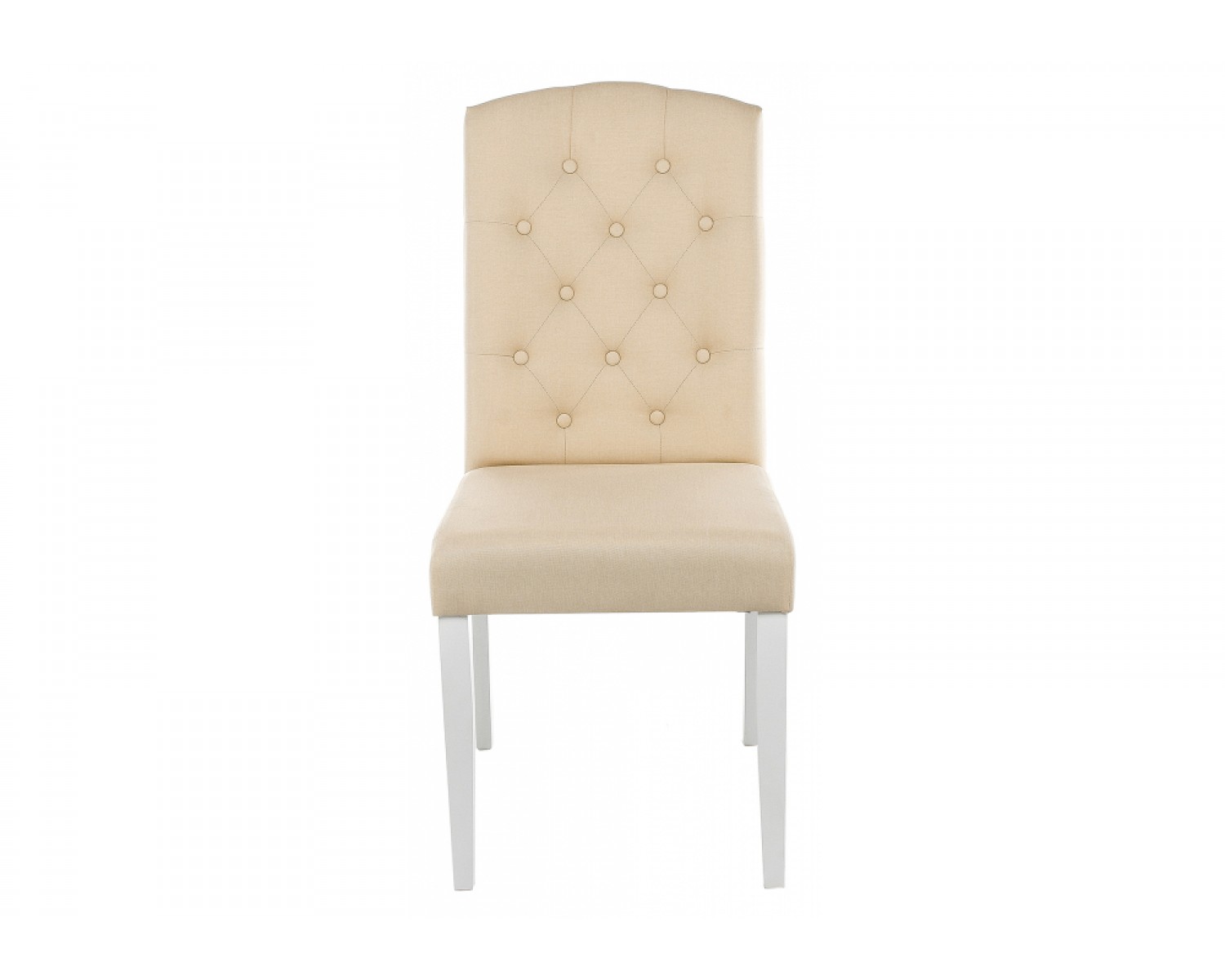 Стул Menson white / fabric сream