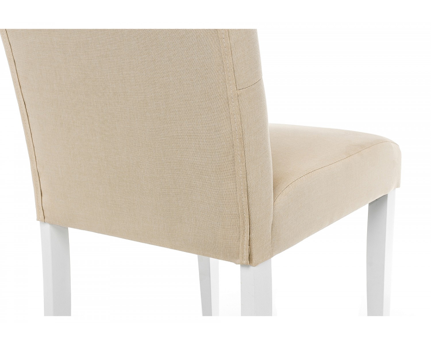 Стул Menson white / fabric сream