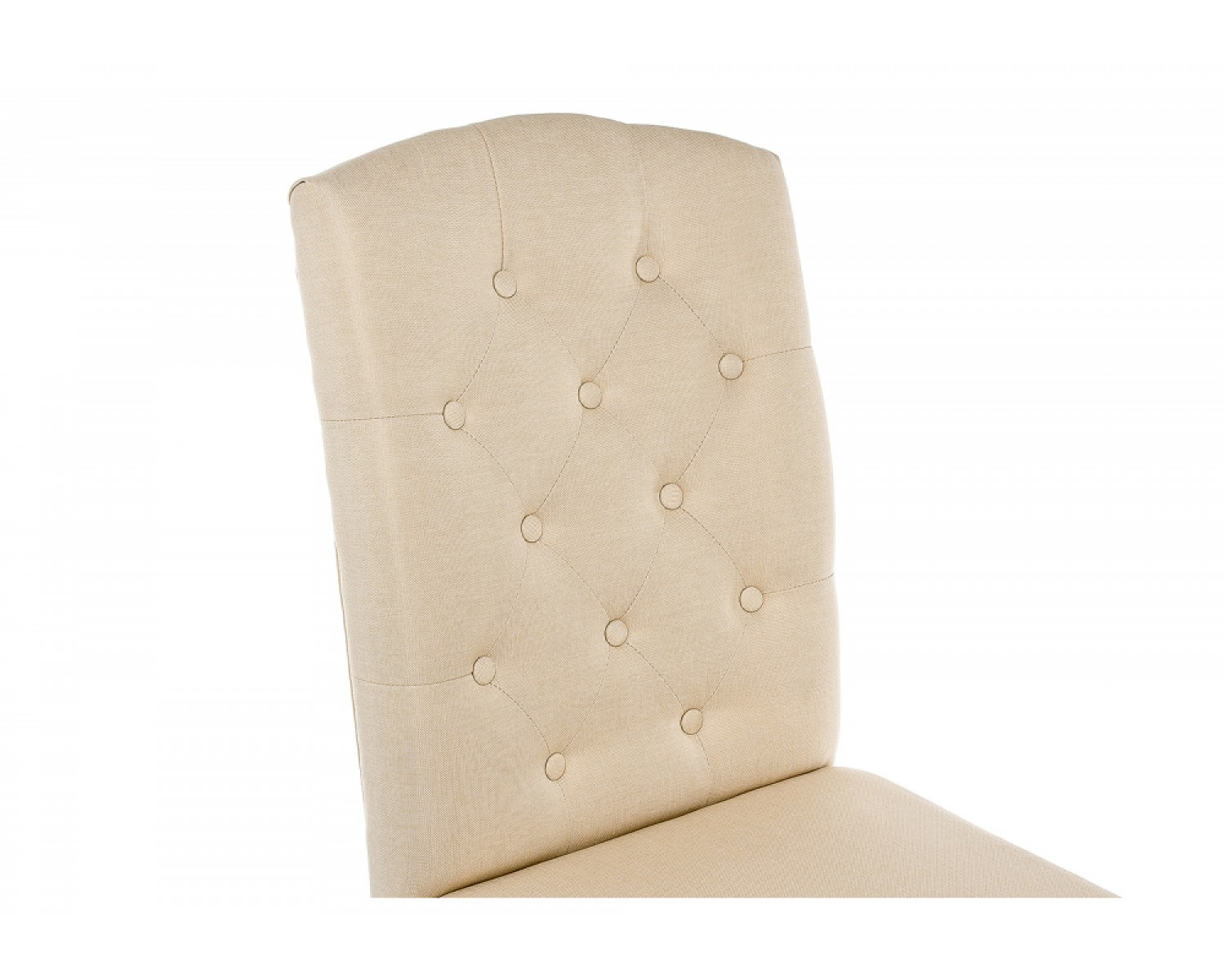 Стул Menson white / fabric сream