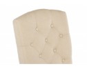 Стул Menson white / fabric сream