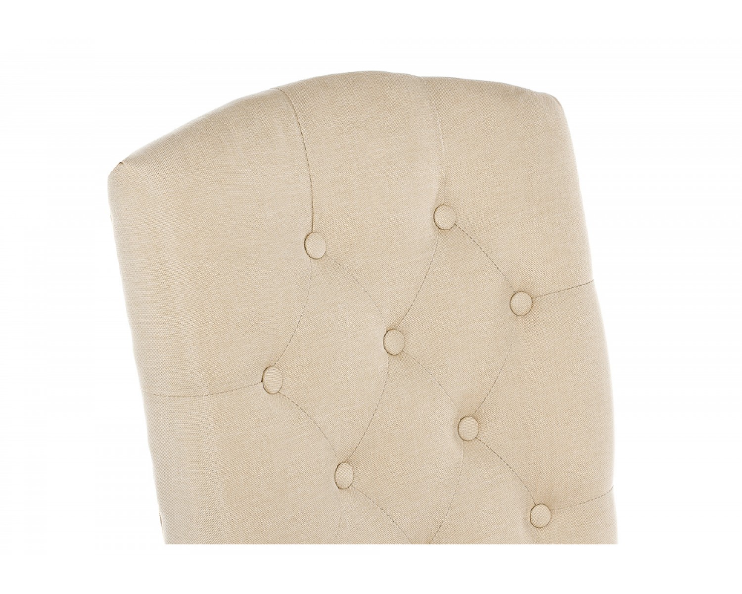 Стул Menson white / fabric сream