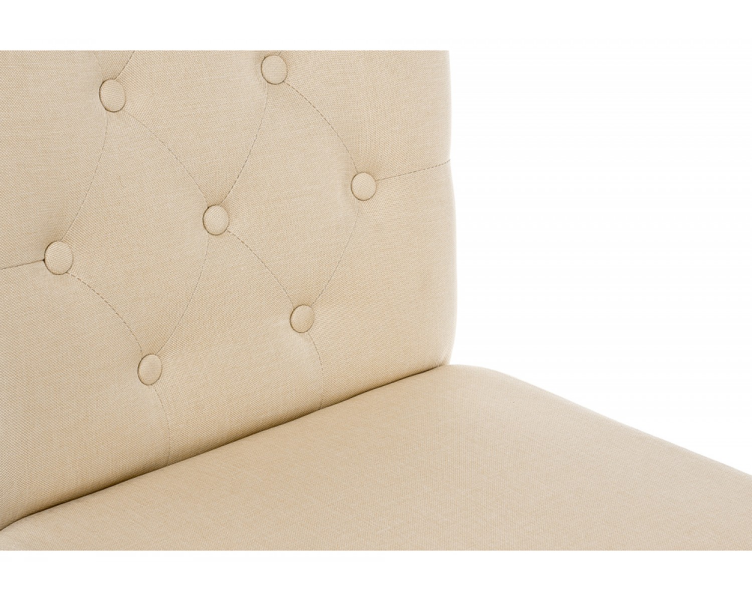 Стул Menson white / fabric сream