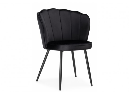 Стул на металлокаркасе Coral black