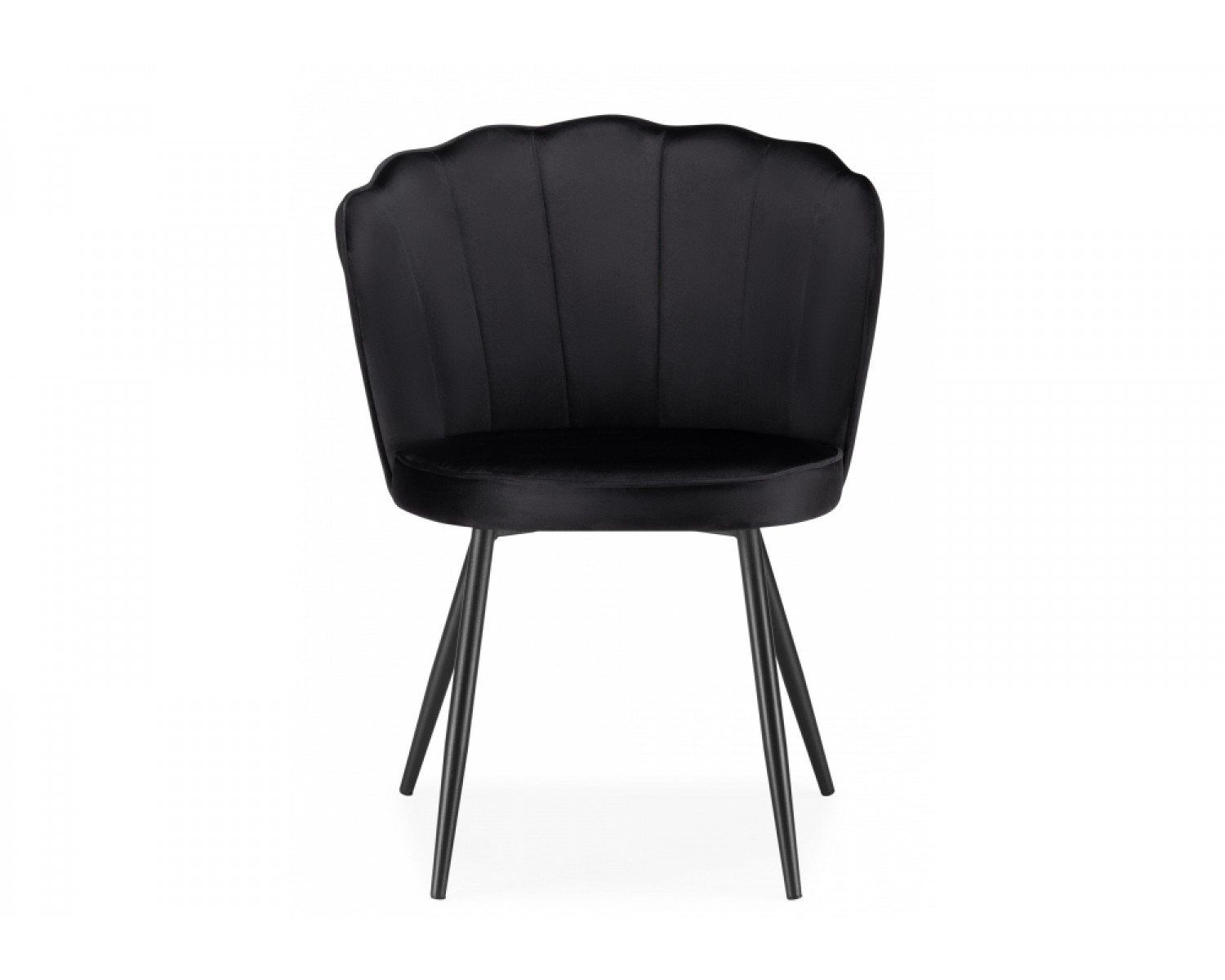 Стул на металлокаркасе Coral black