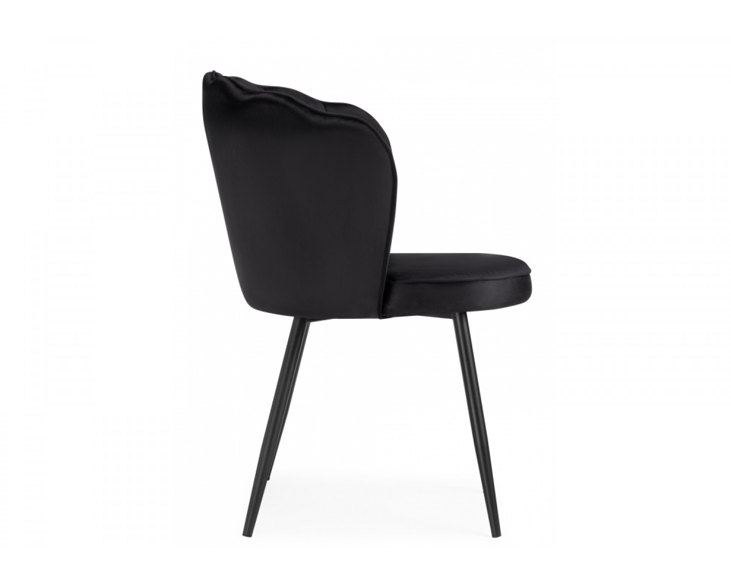 Стул на металлокаркасе Coral black
