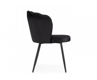 Стул на металлокаркасе Coral black