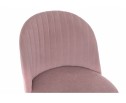 Стул на металлокаркасе Gabi 1 light purple / black