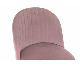 Стул на металлокаркасе Gabi 1 light purple / black