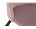 Стул на металлокаркасе Gabi 1 light purple / black