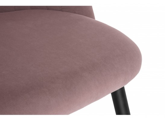 Стул на металлокаркасе Gabi 1 light purple / black
