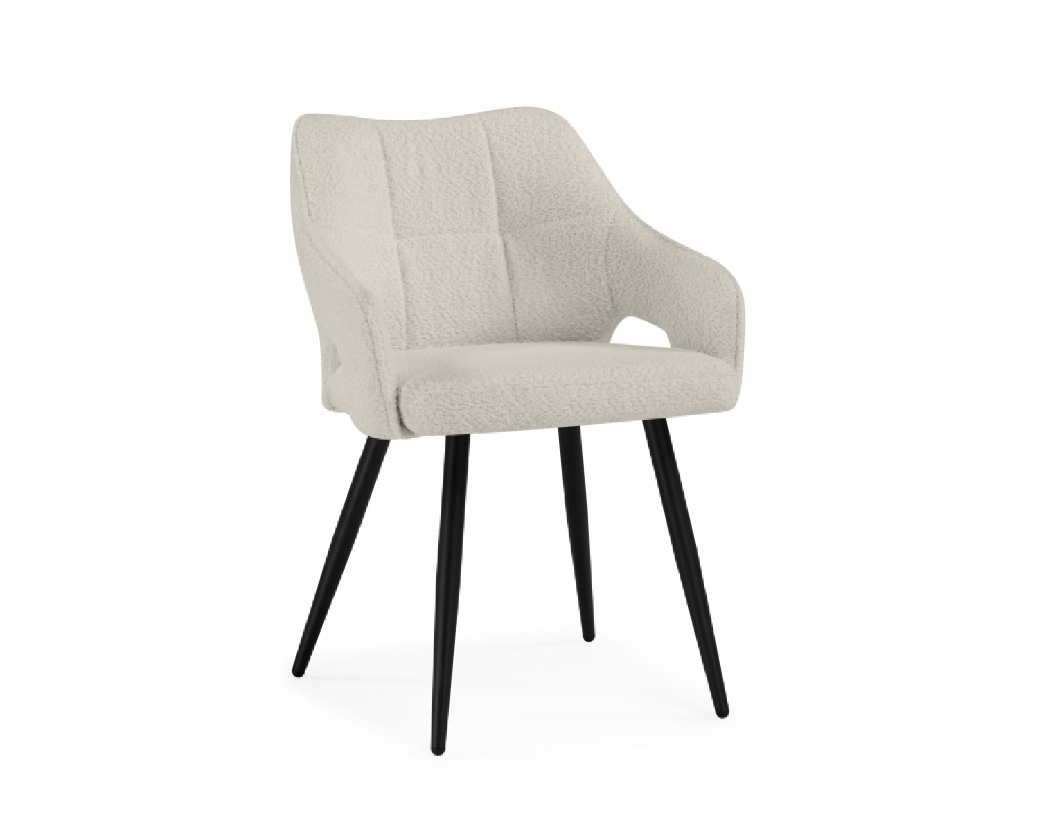 Стул на металлокаркасе Hera beige / black