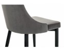 Стул на металлокаркасе Kora dark gray / black