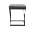 Табурет German dark grey / black