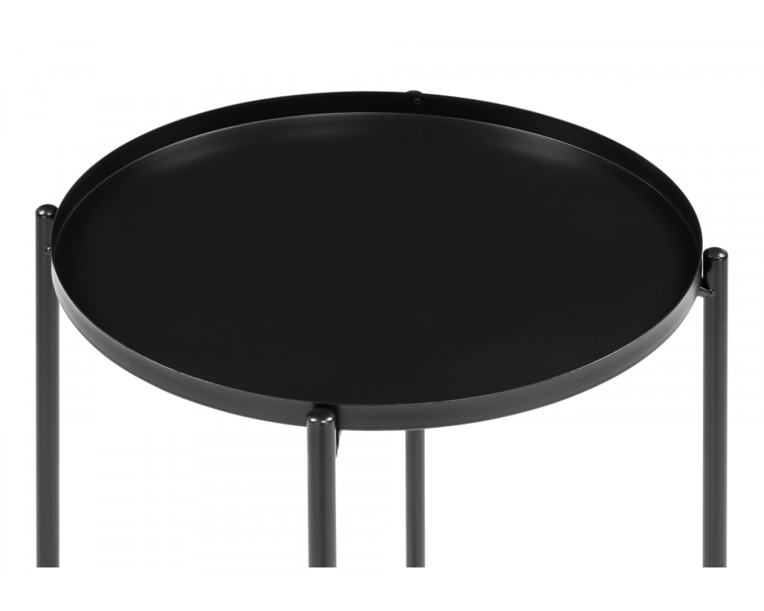 Журнальный столик-поднос Tray 1 46х52 black